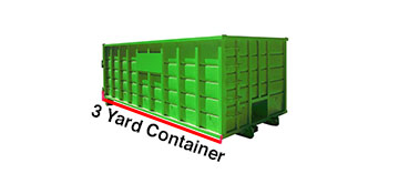 3 Yard Dumpster Rental Hampton County, SC