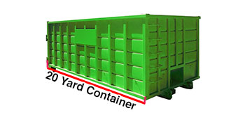 Orleans County 20 Yard Dumpster Rental