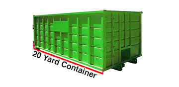Crow Wing County 20 Yard Dumpster Rental