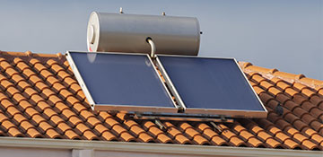 Green Lake County Solar Water Heater Installation