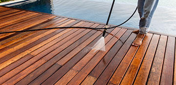 Newton County Pressure Wash a Deck or Patio